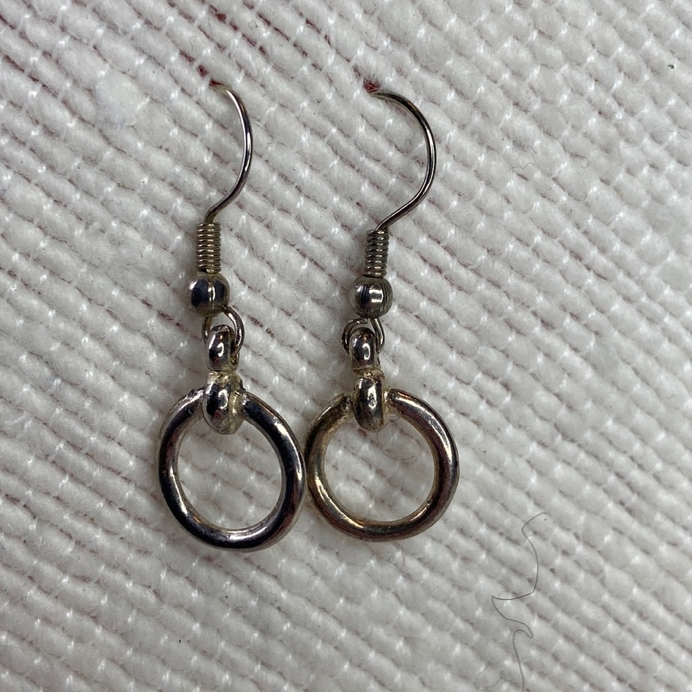 Handcrafted Silver Fashion Drop Earrings